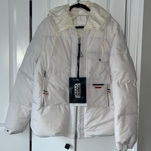 Moncler Genius Men's White 2 Moncler 1952 Trient Puffer Jacket